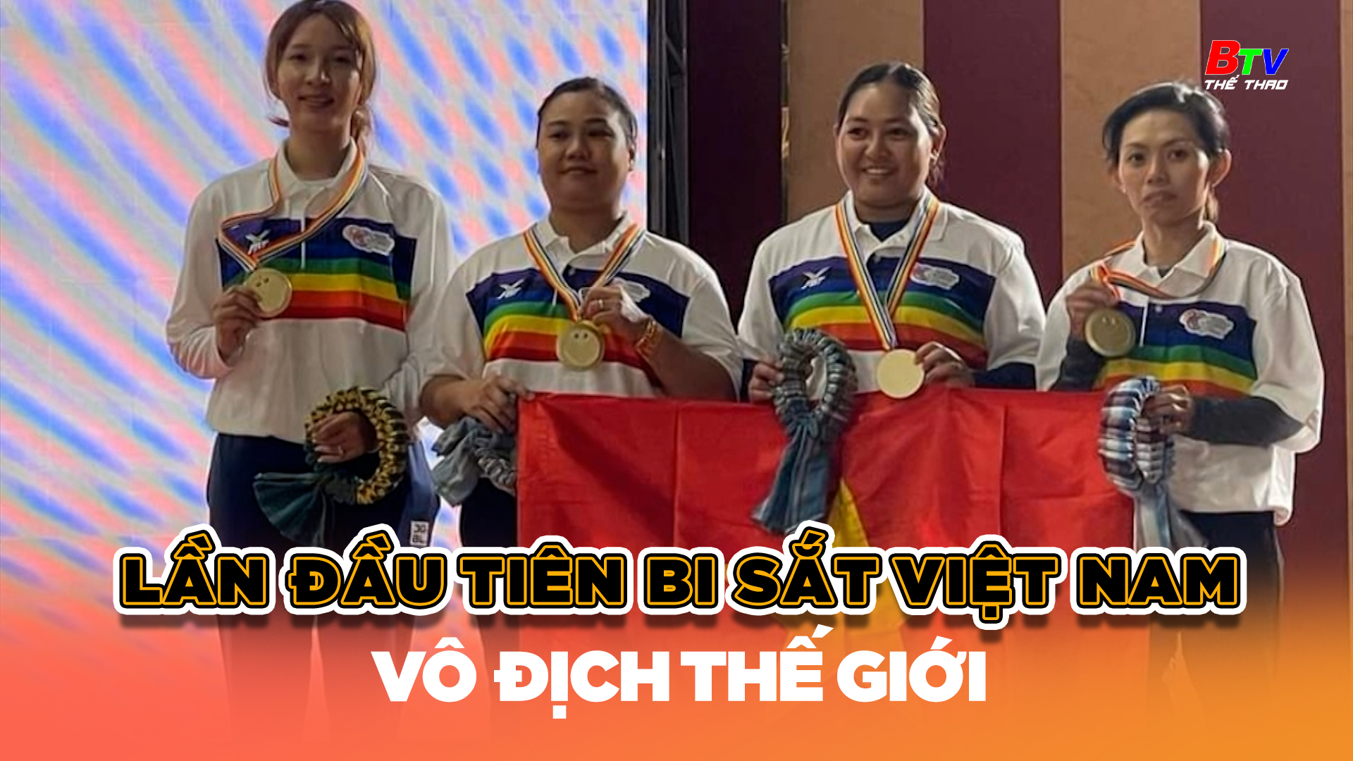 Bi sắt Việt Nam lần đầu tiên vô địch thế giới | Tin Thể thao 24h