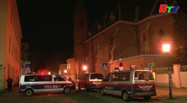 Ít nhất 15 người bị thương trong vụ nổ súng ở Vienna, Áo
