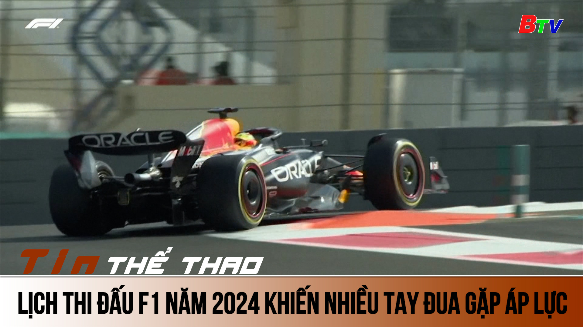 Lịch thi đấu F1 năm 2024 khiến nhiều tay đua gặp áp lực | Tin Thể thao 24h