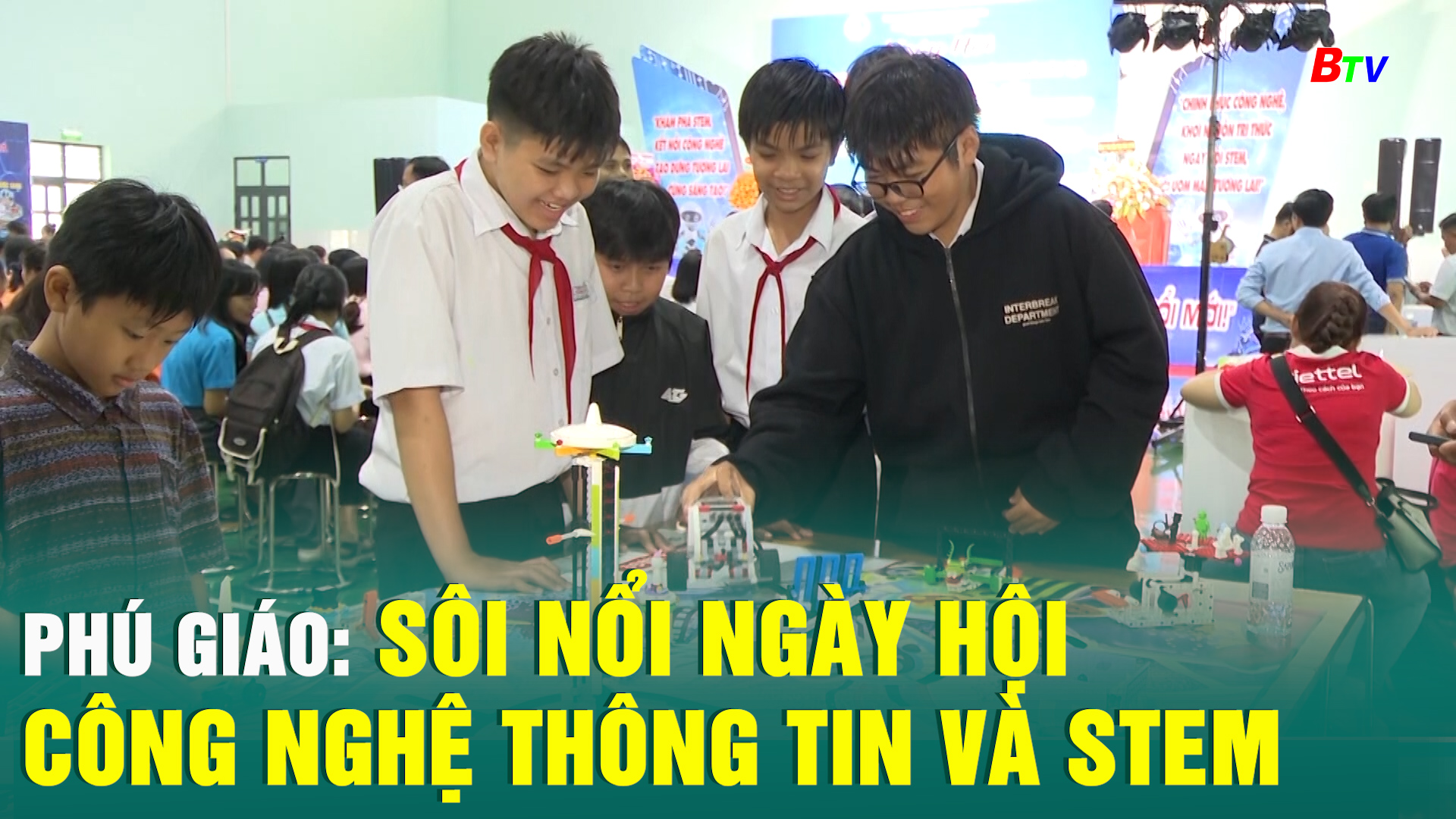 Phú Giáo: Sôi nổi ngày hội công nghệ thông tin và STEM