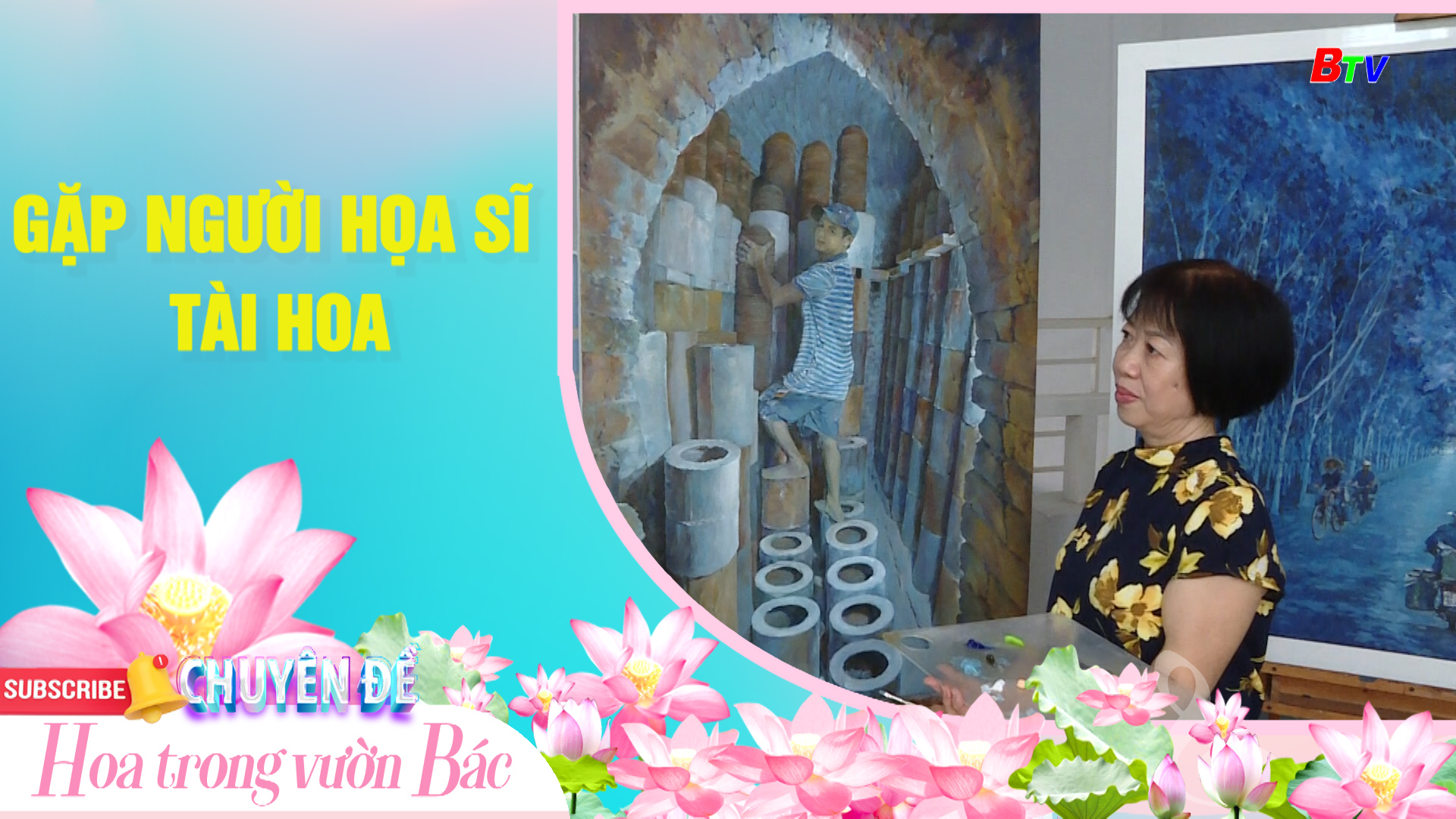 Gặp người họa sĩ tài hoa