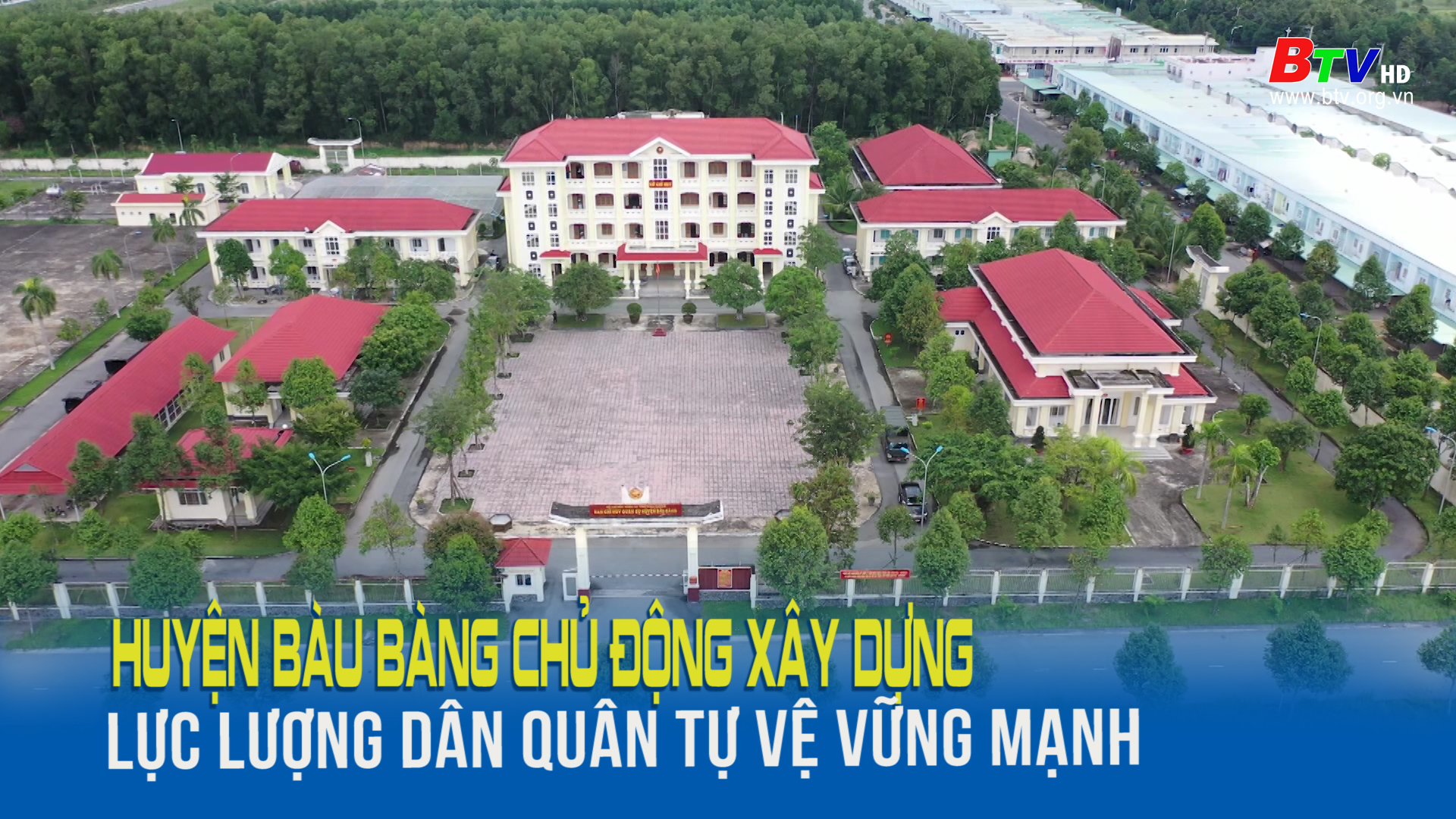 Huyện Bàu Bàng chủ động xây dựng lực lượng dân quân tự vệ vững mạnh