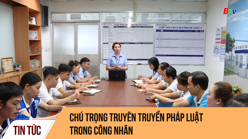 Chú trọng truyên truyền pháp luật trong công nhân