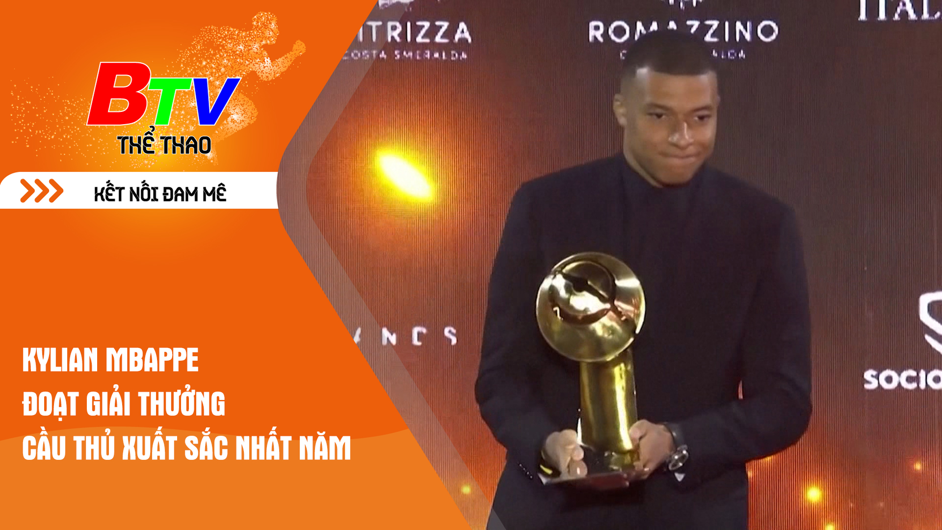 Kylian Mbappe đoạt Giải thưởng Cầu thủ xuất sắc nhất năm | Tin Thể thao 24h