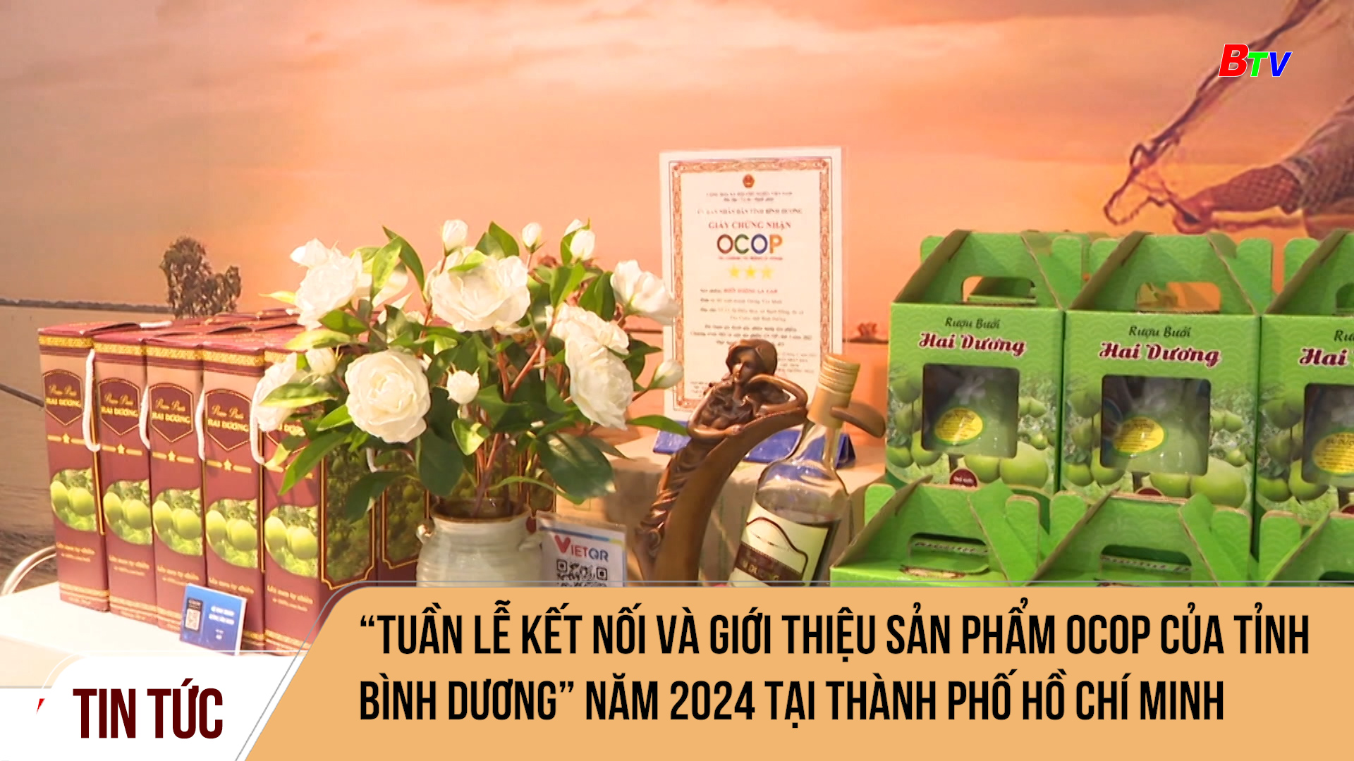 “Tuần lễ kết nối và giới thiệu sản phẩm OCOP của tỉnh Bình Dương” năm 2024 tại Thành phố Hồ Chí Minh