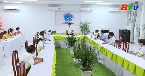 Công tác phòng dịch COVID-19 tại Trung tâm y tế huyện Bàu Bàng