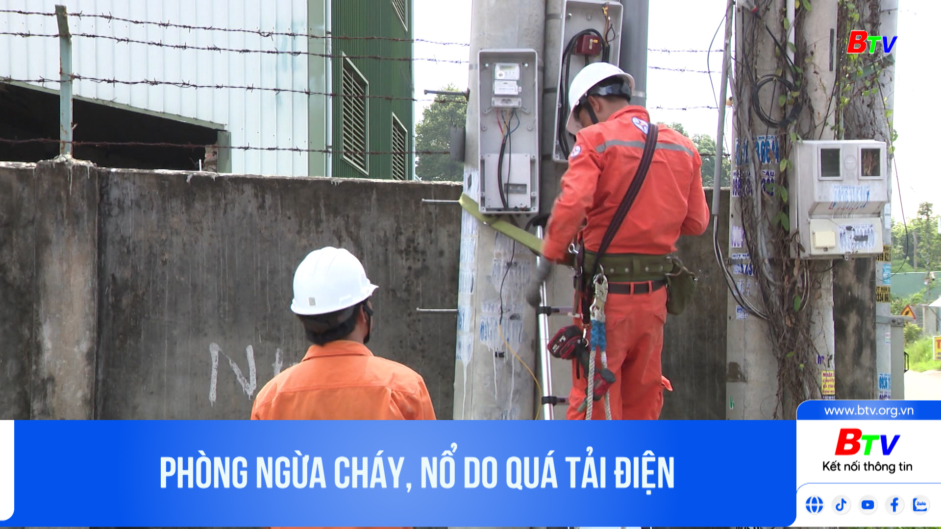 Phòng ngừa cháy, nổ do quá tải điện