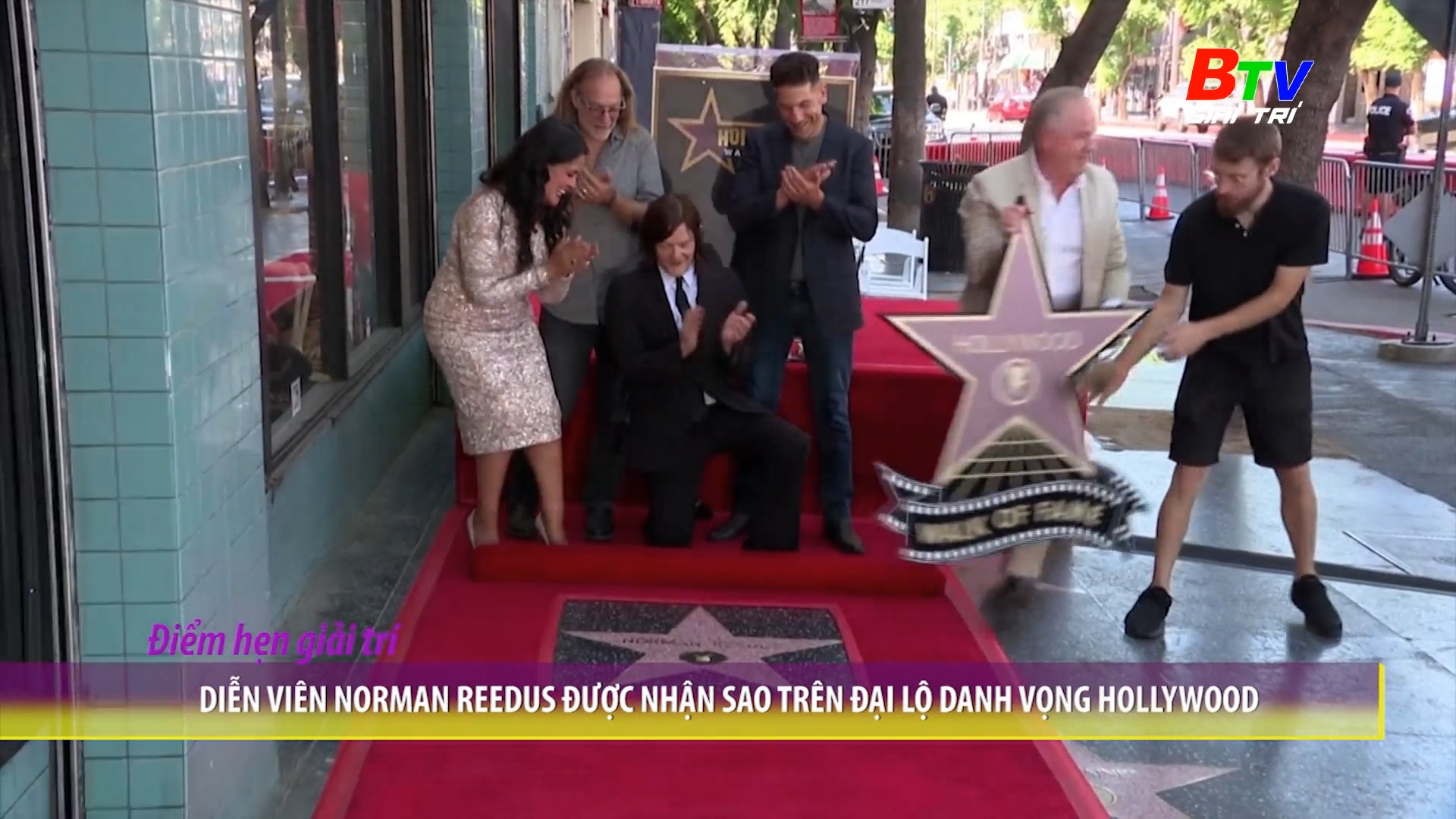 Diễn viên Norman Reedus được nhận sao trên Đại lộ Danh vọng Hollywood