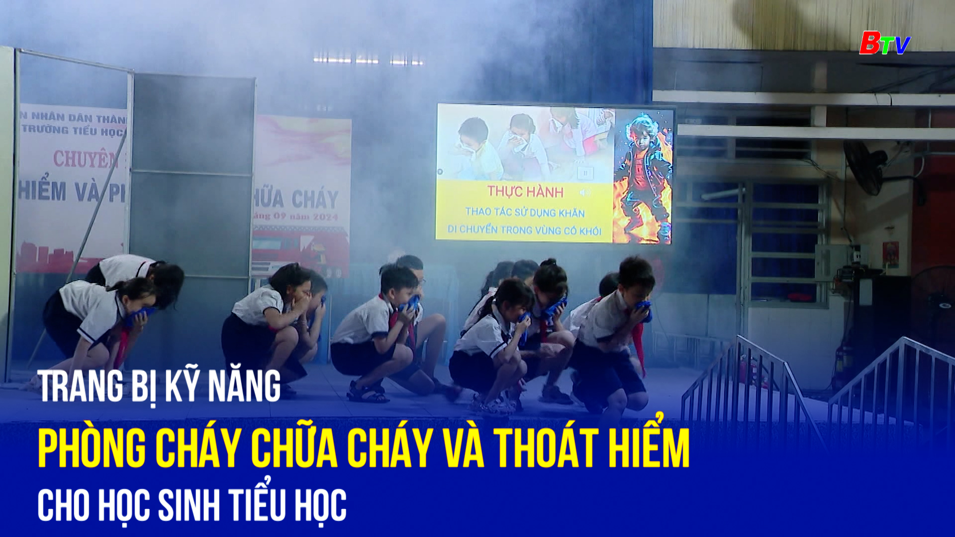 Trang bị kỹ năng phòng cháy chữa cháy và thoát hiểm cho học sinh tiểu học