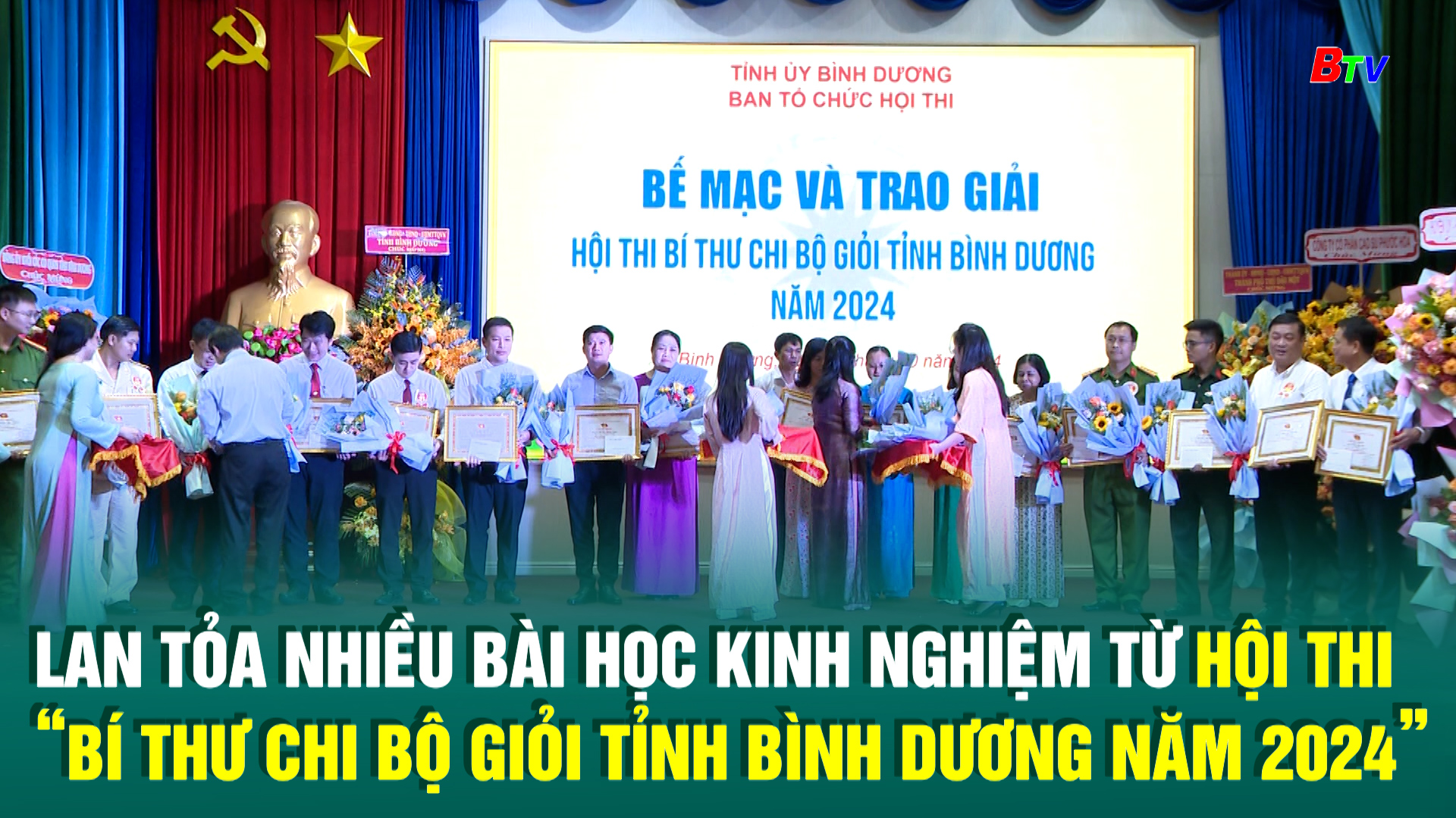 Lan tỏa nhiều bài học kinh nghiệm từ Hội thi “Bí thư chi bộ giỏi tỉnh Bình Dương năm 2024”