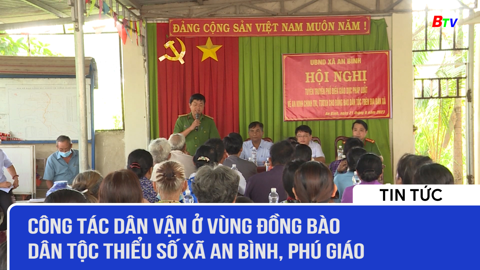 Công tác dân vận ở vùng đồng bào dân tộc thiểu số xã An Bình, Phú Giáo