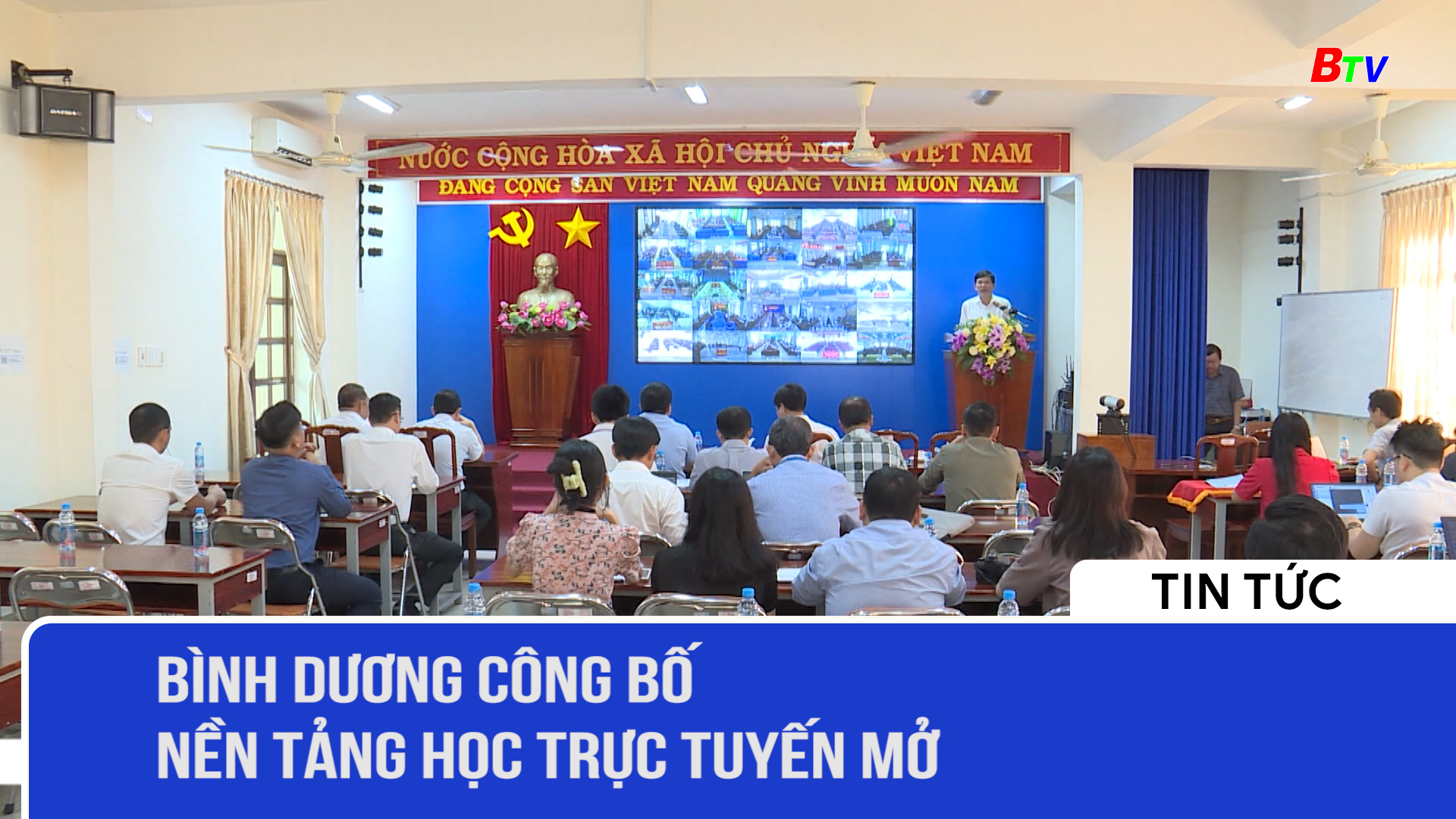 Bình Dương công bố nền tảng học trực tuyến mở
