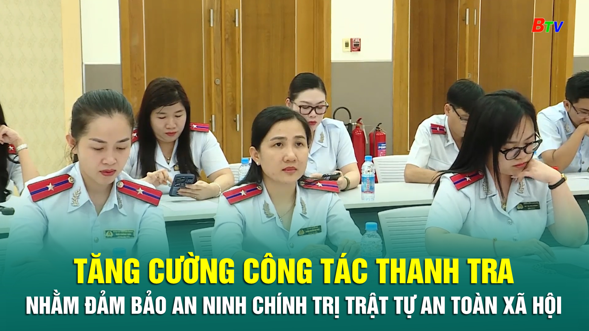 Tăng cường công tác thanh tra nhằm đảm bảo an ninh chính trị trật tự an toàn xã hội