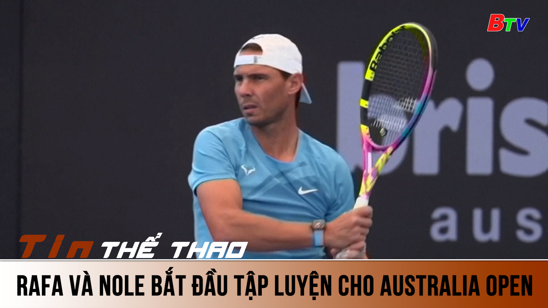 Rafael Nadal và Novak Djokovic bắt đầu tập luyện để tham dự Austrlia Open 2024 | Tin Thể thao 24h