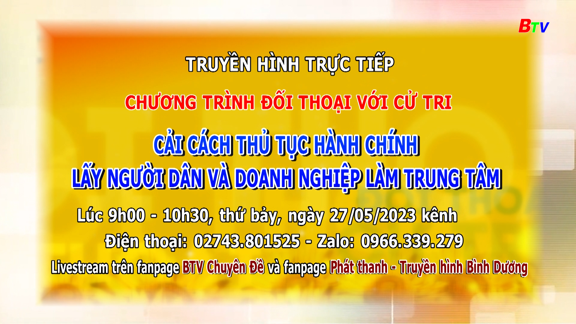 ĐỐI THOẠI CỬ TRI: Cải cách thủ tục hành chính lấy người dân và doanh nghiệp làm trung tâm