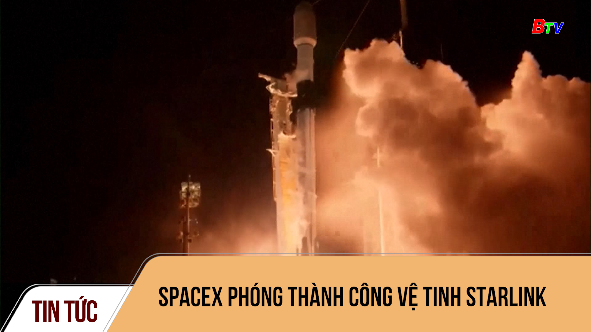 Spacex phóng thành công vệ tinh Starlink