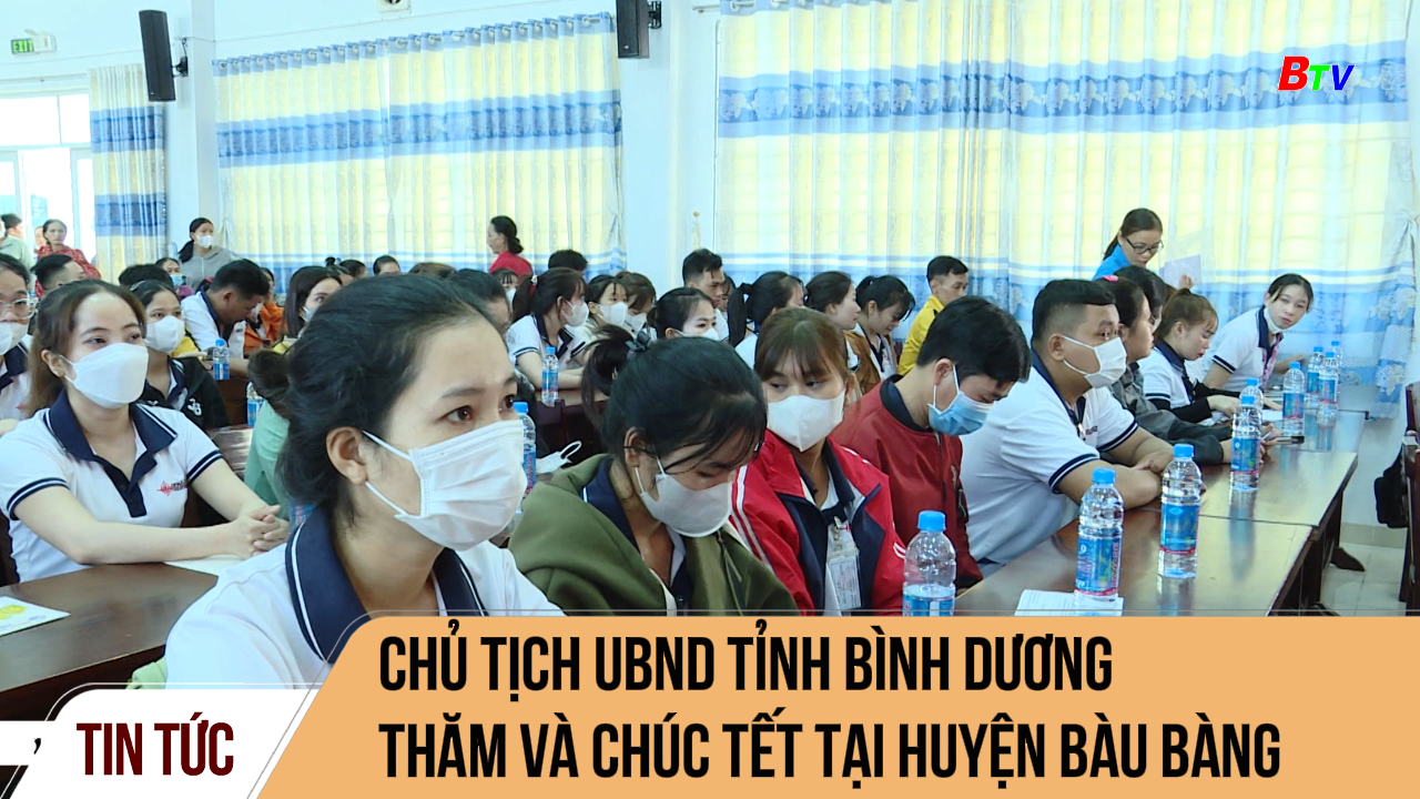 Chủ tịch UBND tỉnh Bình Dương thăm và chúc Tết tại huyện Bàu Bàng