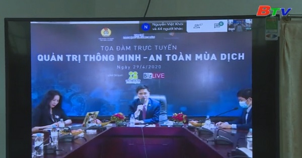 Tọa đàm Quản trị thông minh, an toàn mùa dịch