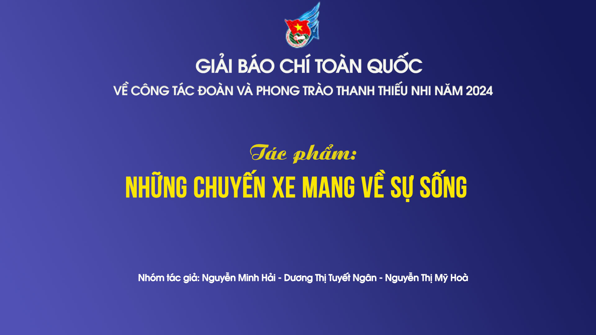 Những chuyến xe mang về sự sống