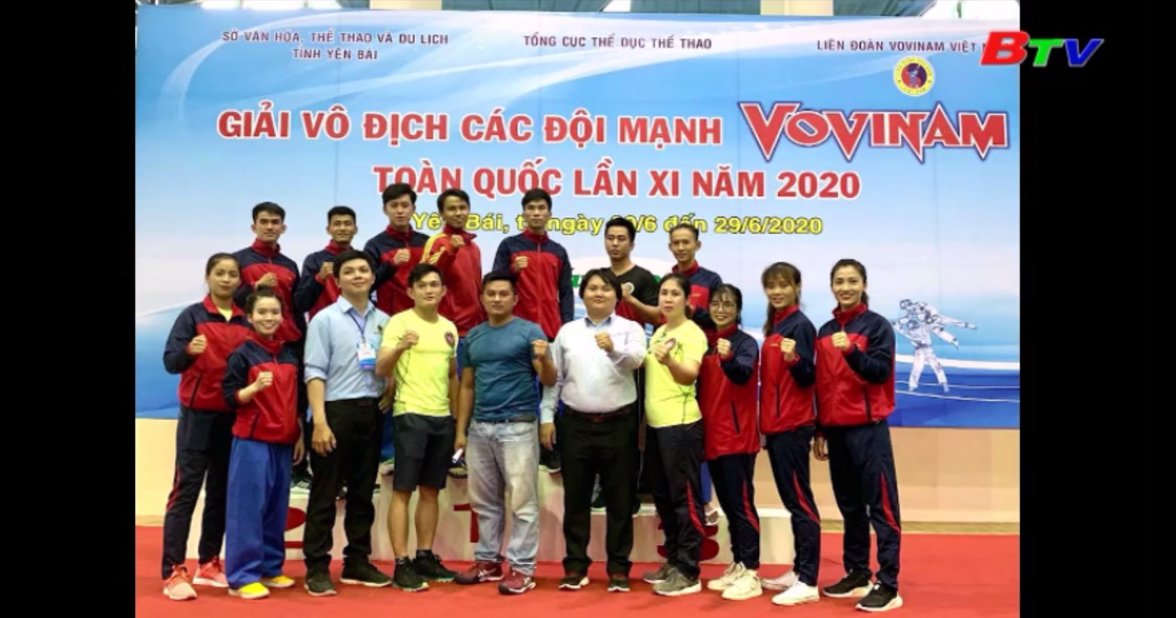 Giải vô địch các đội mạnh Vovinam toàn quốc lần XI – Bình Dương đạt 3 HCV