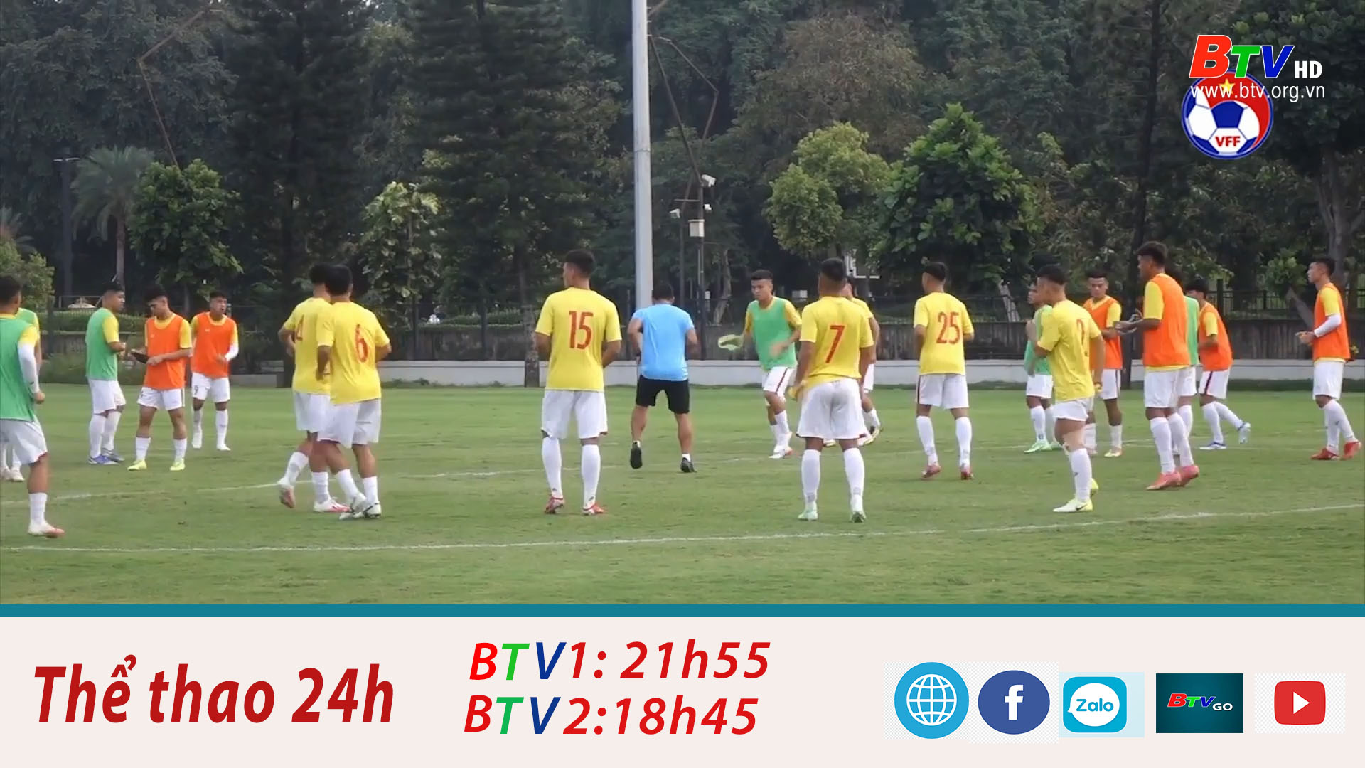 Đội tuyển U19 Việt Nam tập buổi đầu tiên tại Jakarta