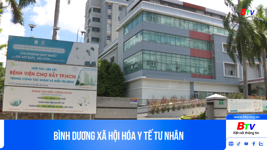 Bình Dương xã hội hóa y tế tư nhân