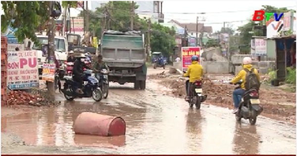 Nhiều công trình thi công chậm gây mất an toàn giao thông