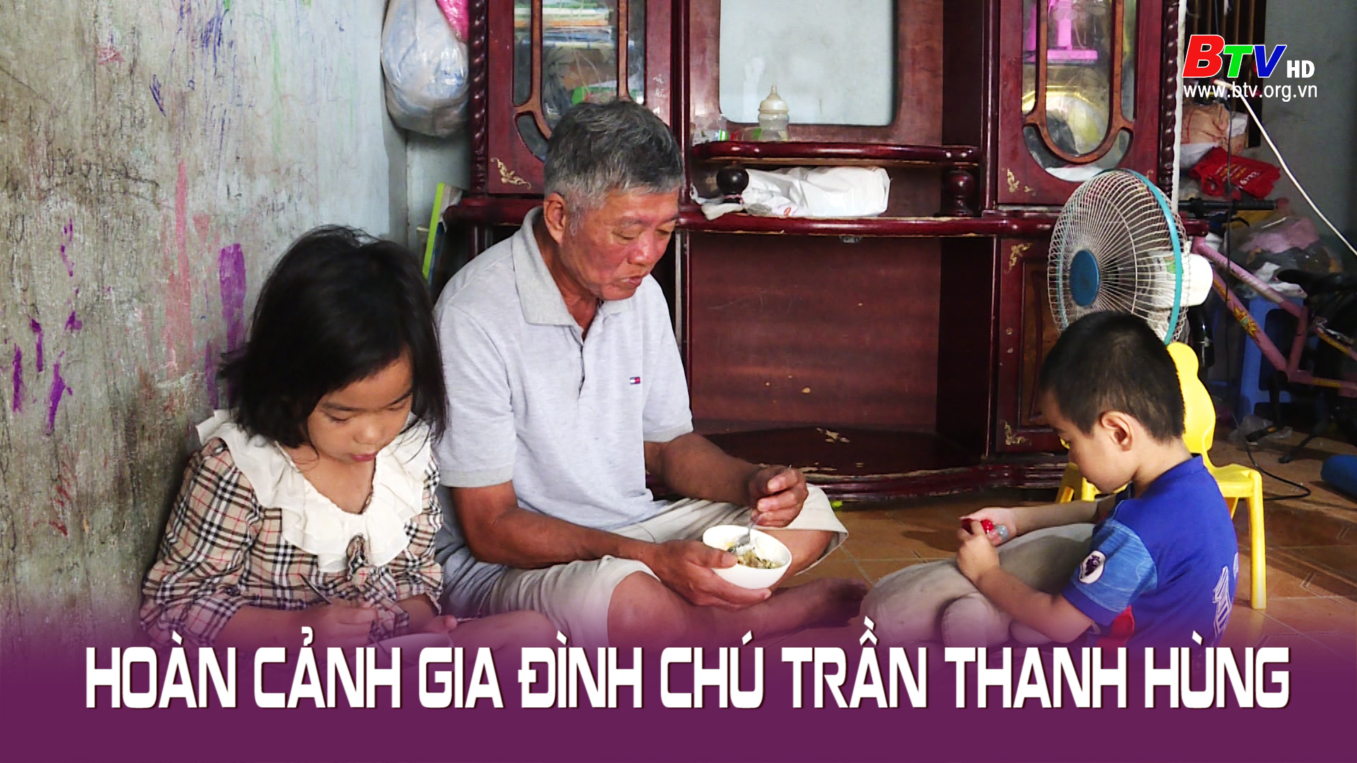 Hoàn cảnh gia đình chú Trần Thanh Hùng