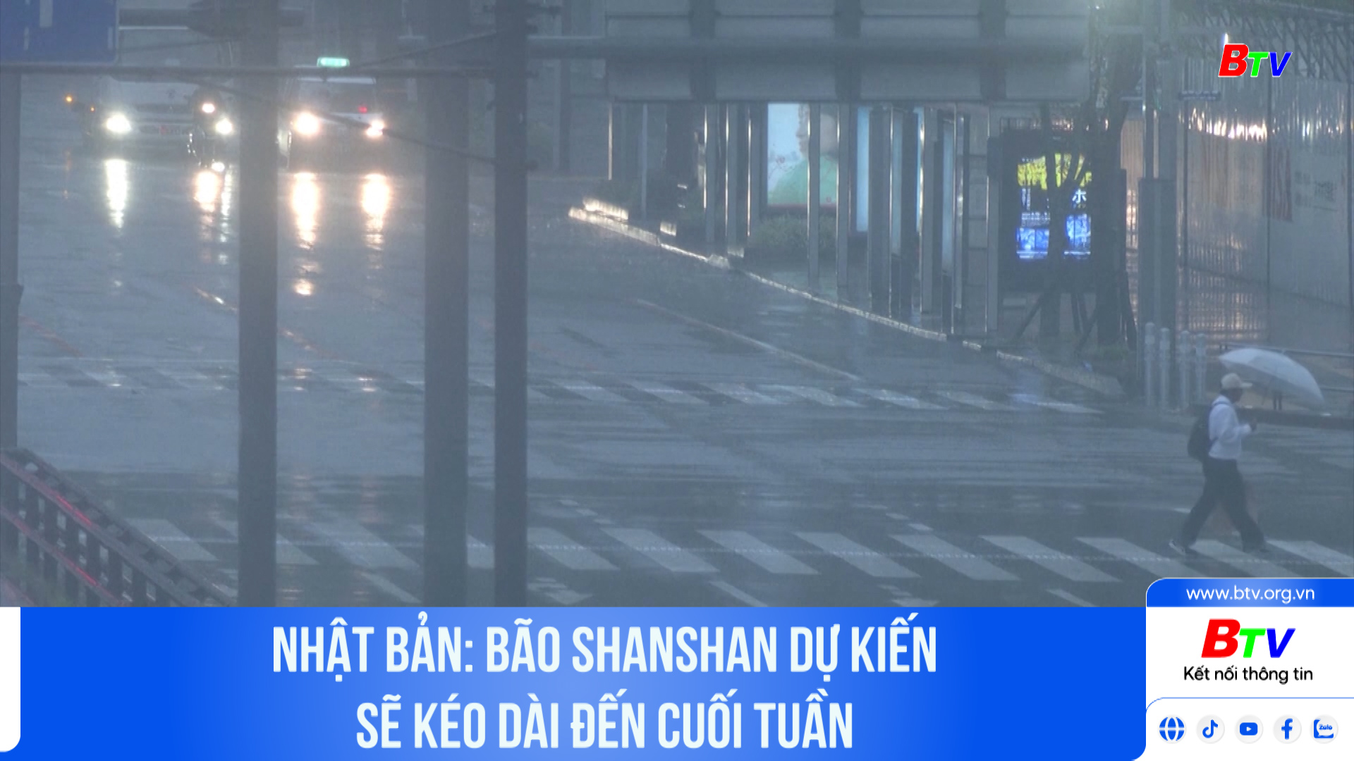 Nhật Bản: Bão Shanshan dự kiến sẽ kéo dài đến cuối tuần 