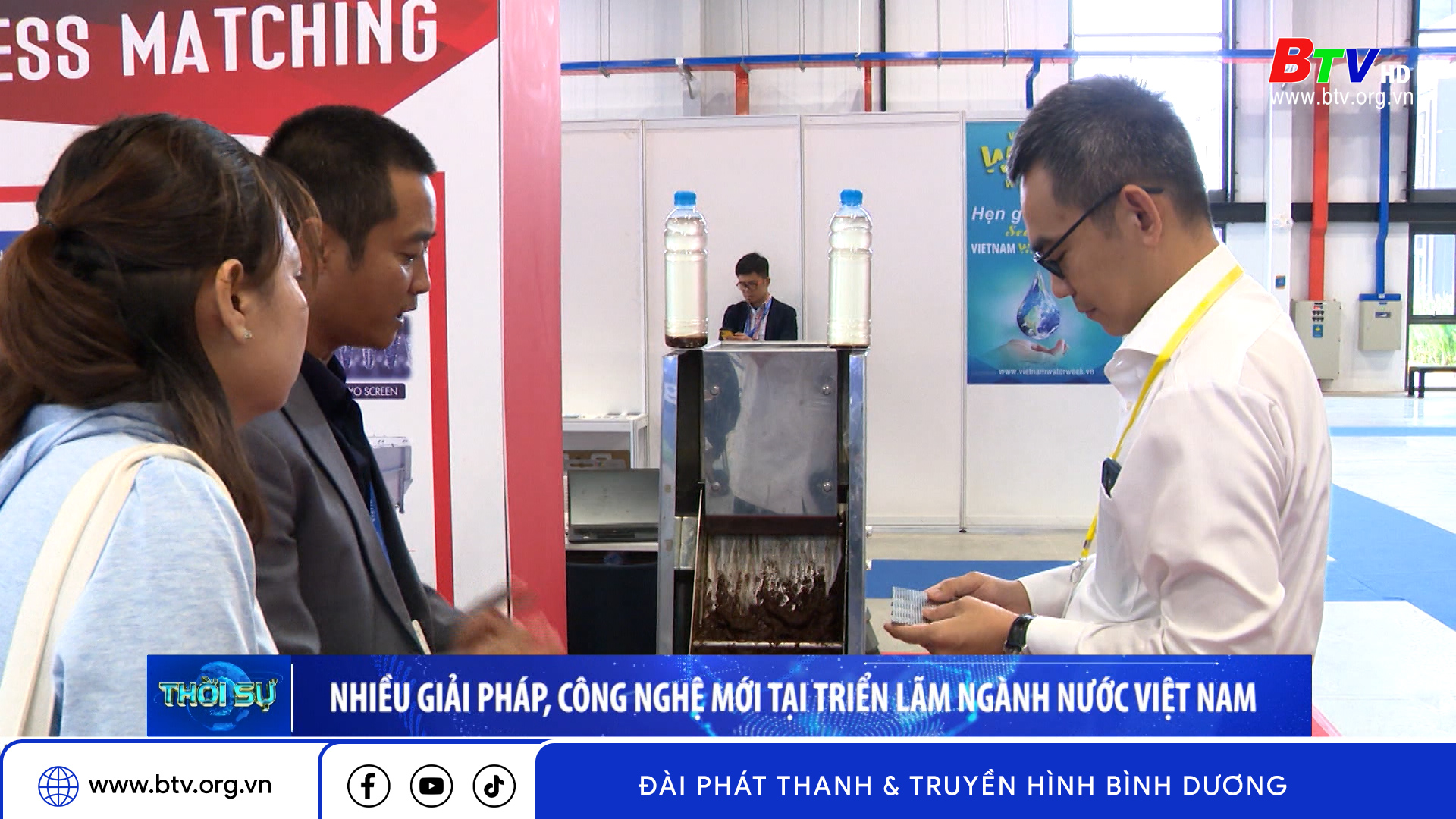 Nhiều giải pháp, công nghệ mới tại Triển lãm ngành Nước Việt 