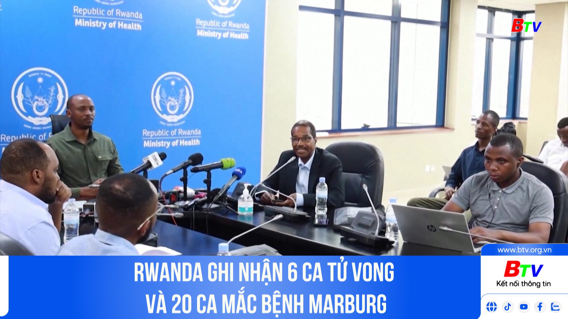 Rwanda ghi nhận 6 ca tử vong và 20 ca mắc bệnh Marburg