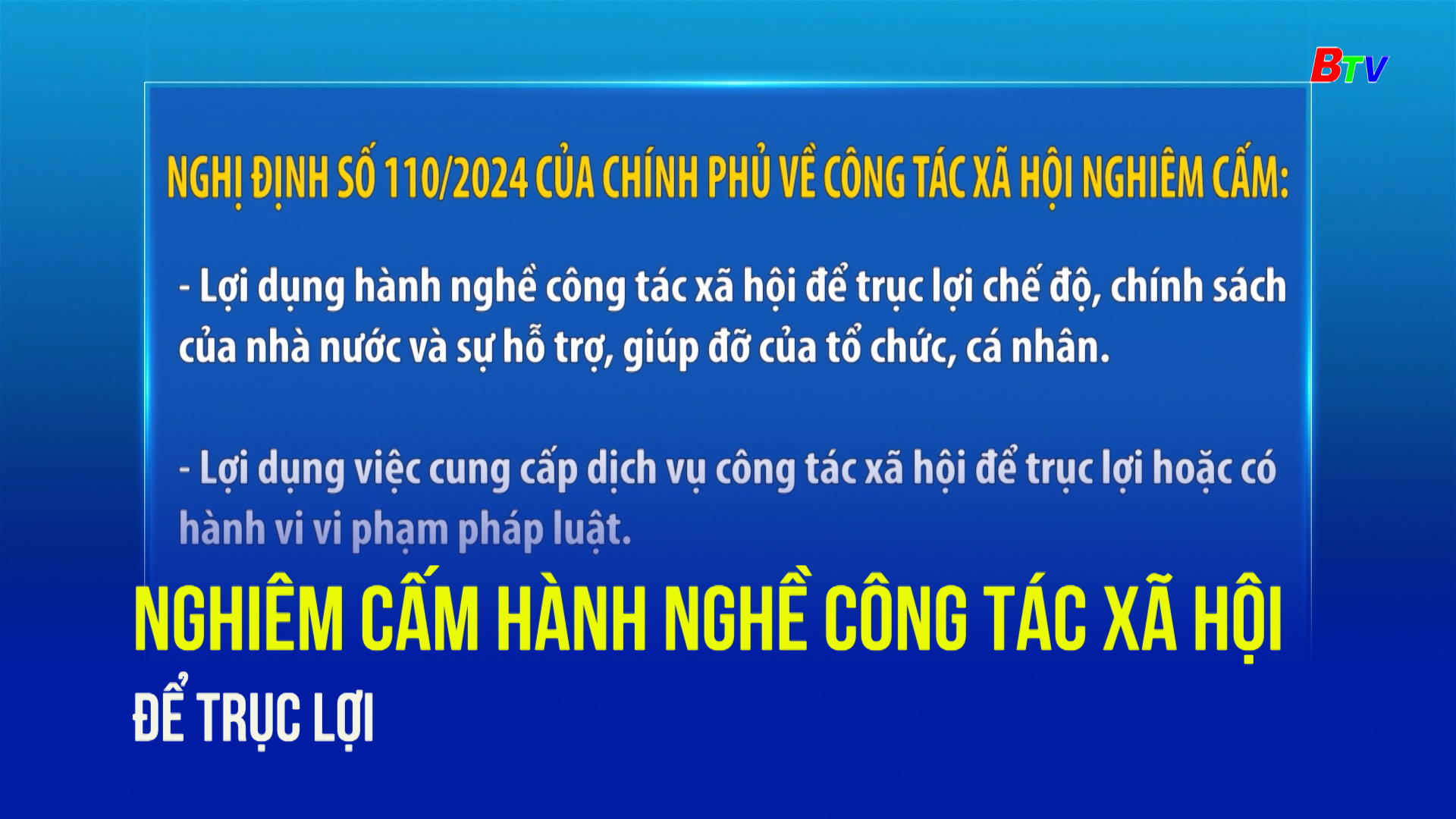 Nghiêm cấm hành nghề công tác xã hội để trục lợi