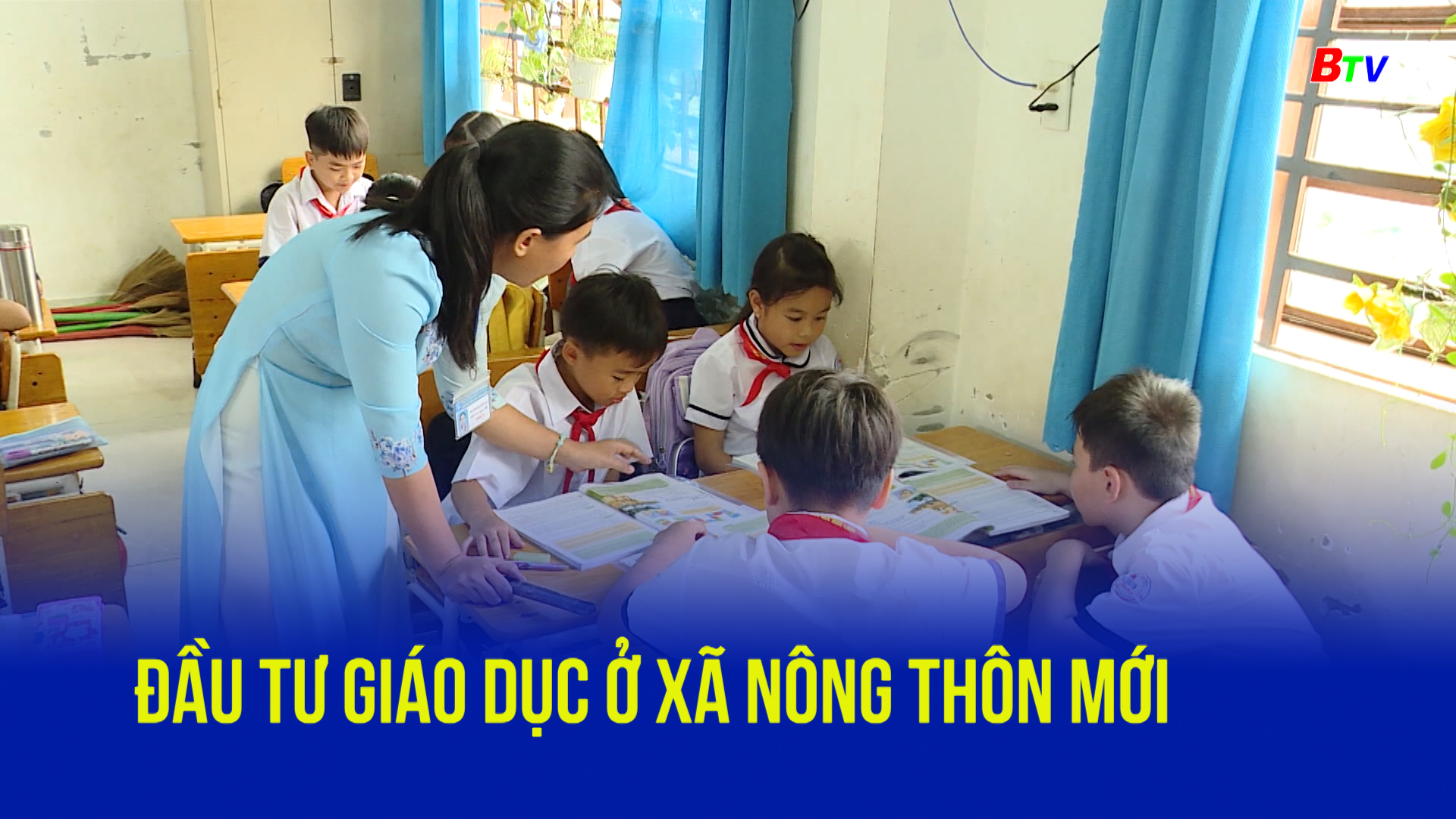 Đầu tư giáo dục ở xã nông thôn mới