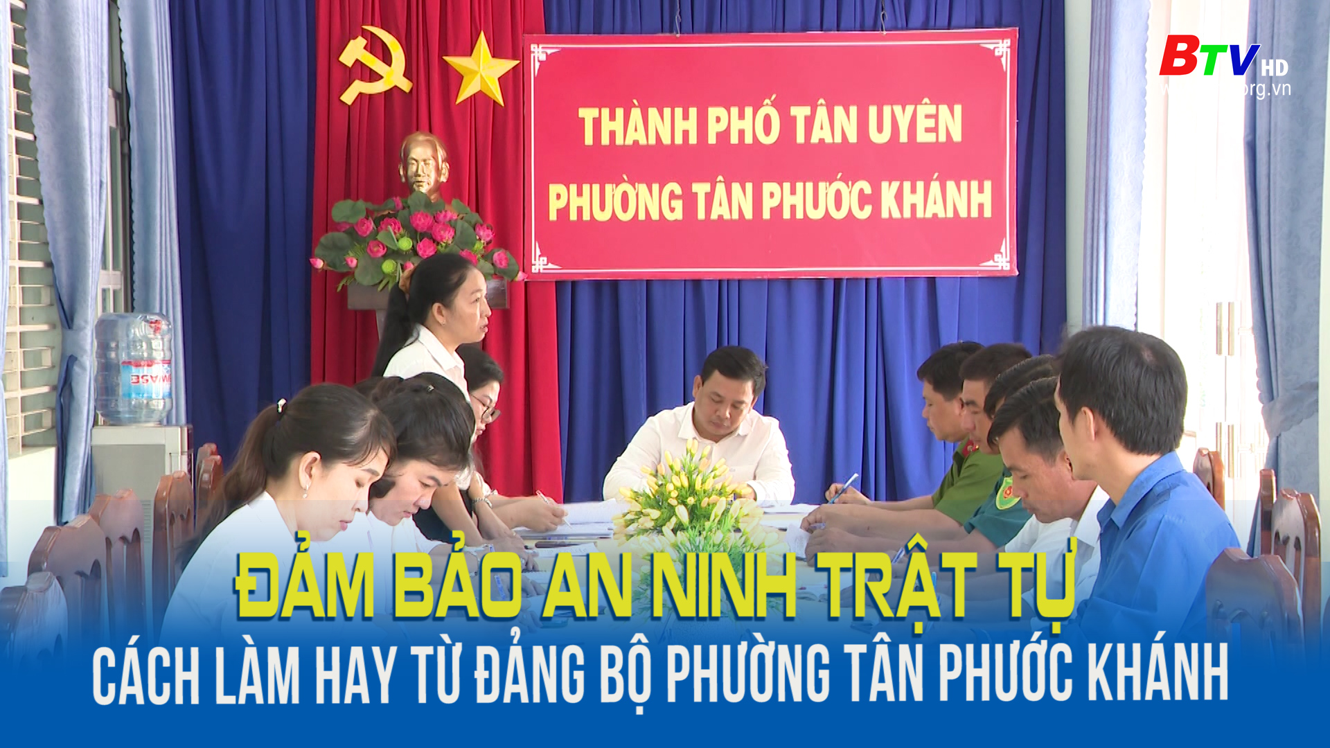 Đảm bảo an ninh trật tự cách làm hay từ Đảng bộ phường Tân Phước Khánh