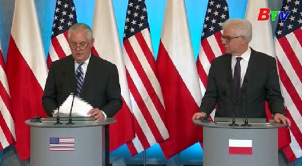 Mỹ và Ba Lan thảo luận về vấn đề năng lượng