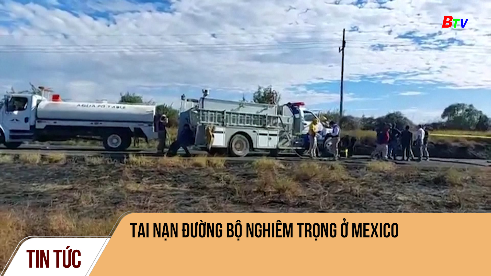 Tai nạn đường bộ nghiêm trọng ở Mexico