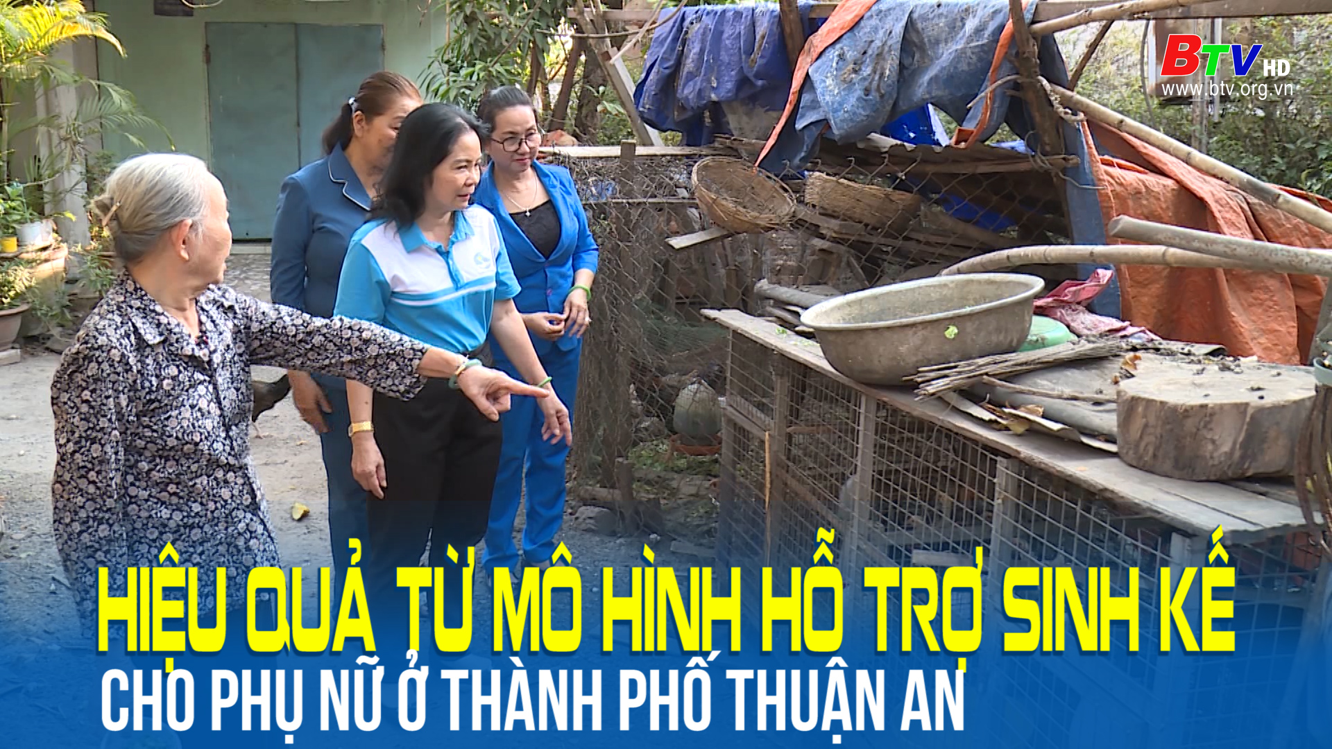 Hiệu quả từ mô hình hỗ trợ sinh kế cho phụ nữ ở thành phố Thuận An