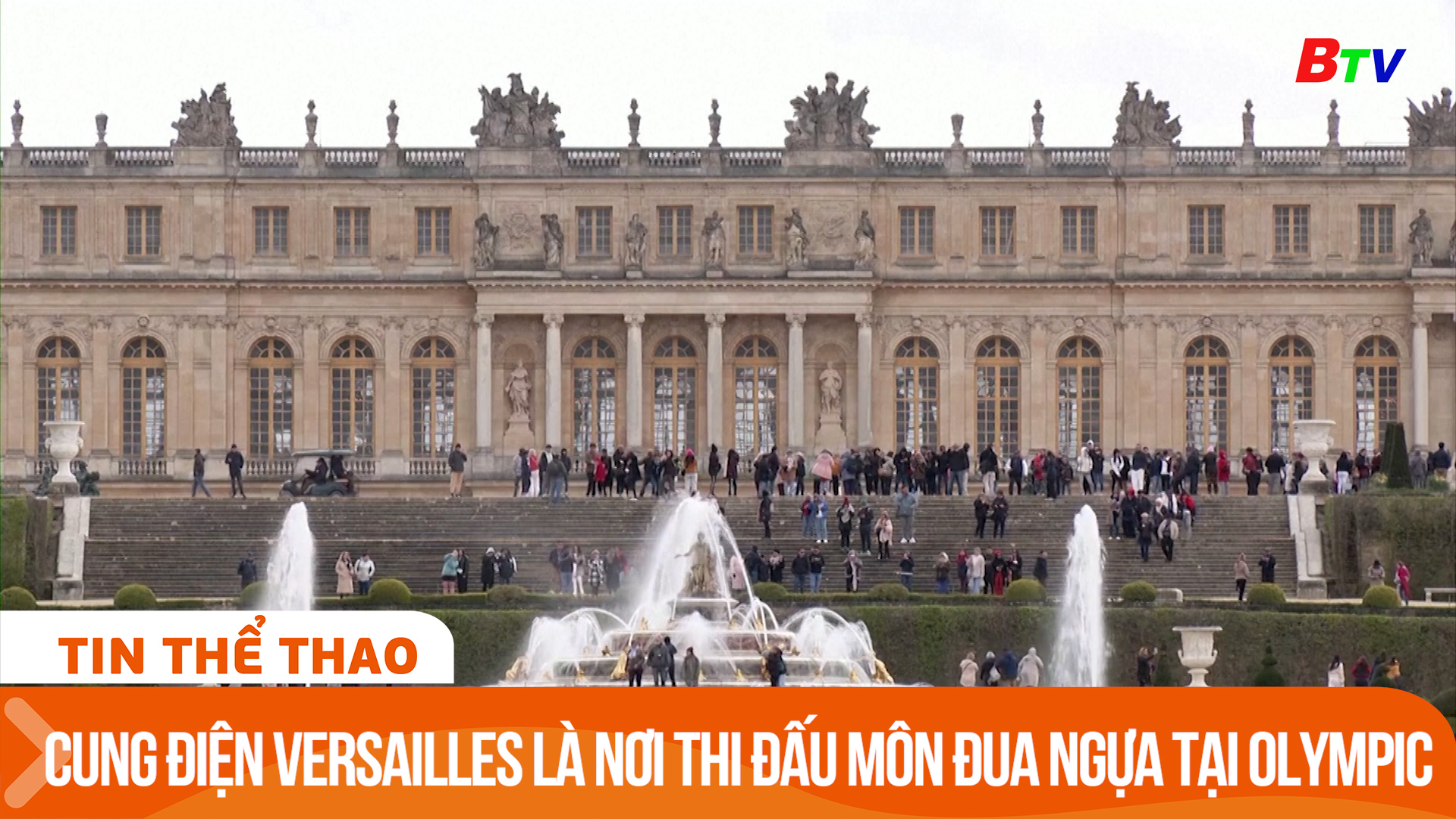 Cung điện Versailles là nơi thi đấu môn đua ngựa tại Olympic Paris 2024 | Tin Thể thao 24h