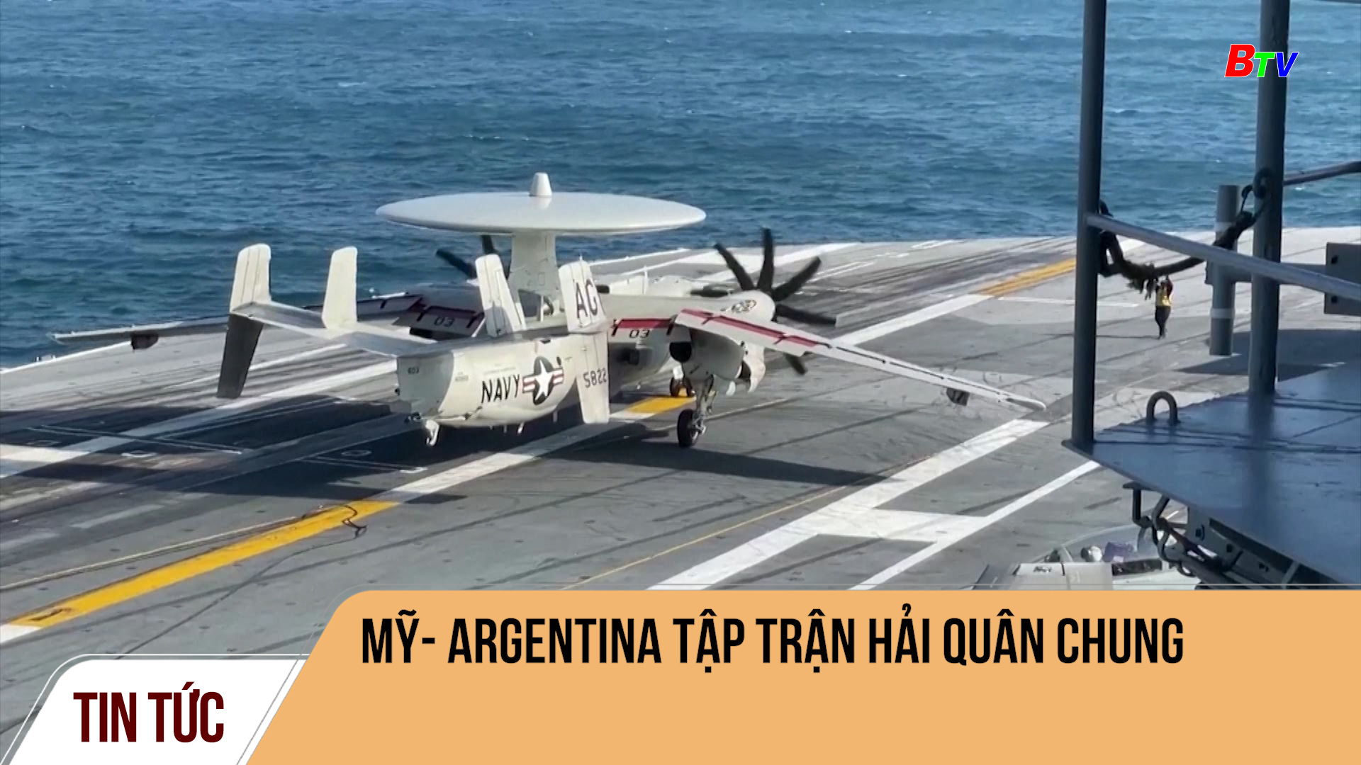 Mỹ- Argentina tập trận hải quân chung