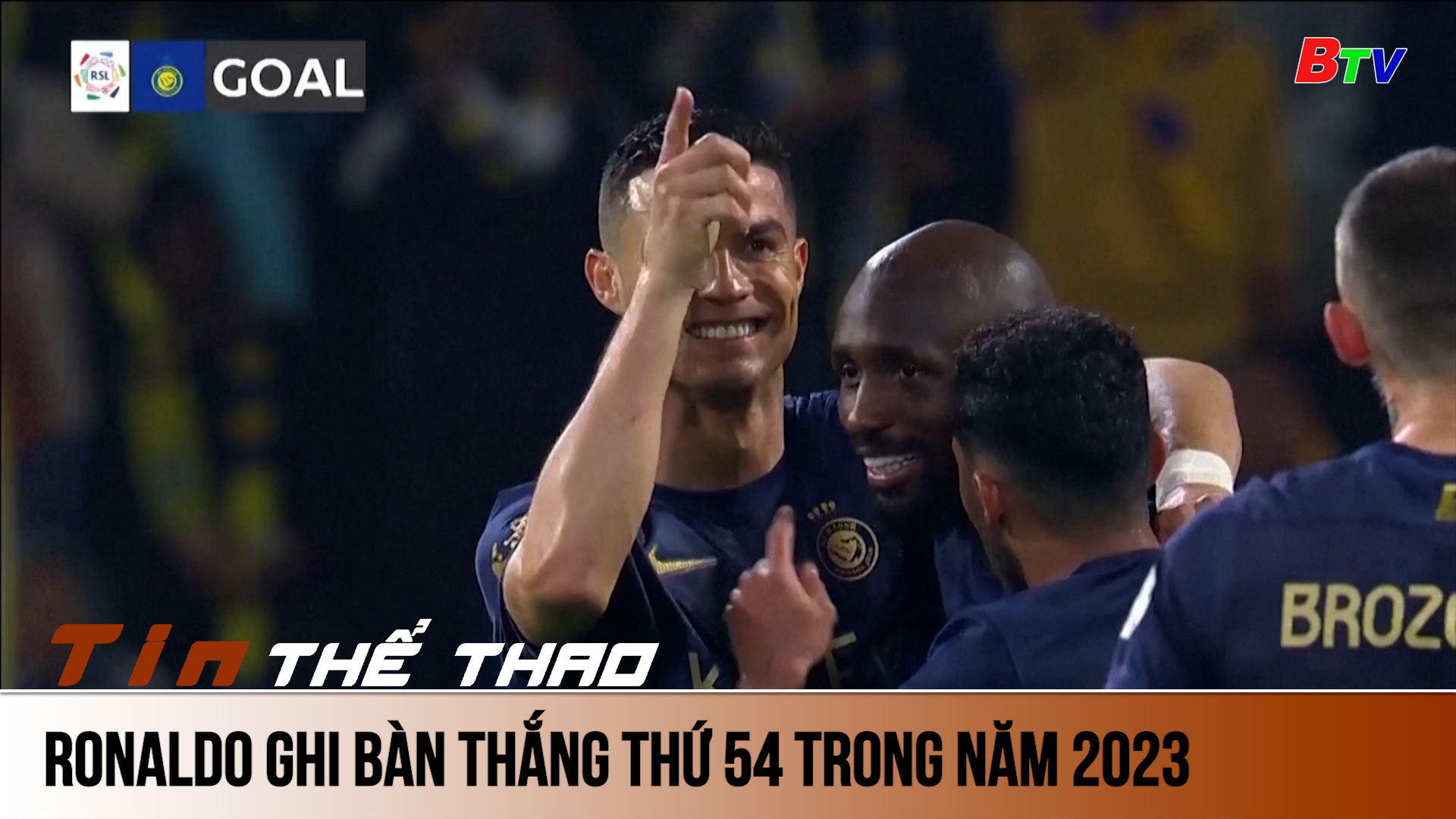 Ronaldo ghi bàn thắng thứ 54 trong năm 2023| Tin Thể thao 24h