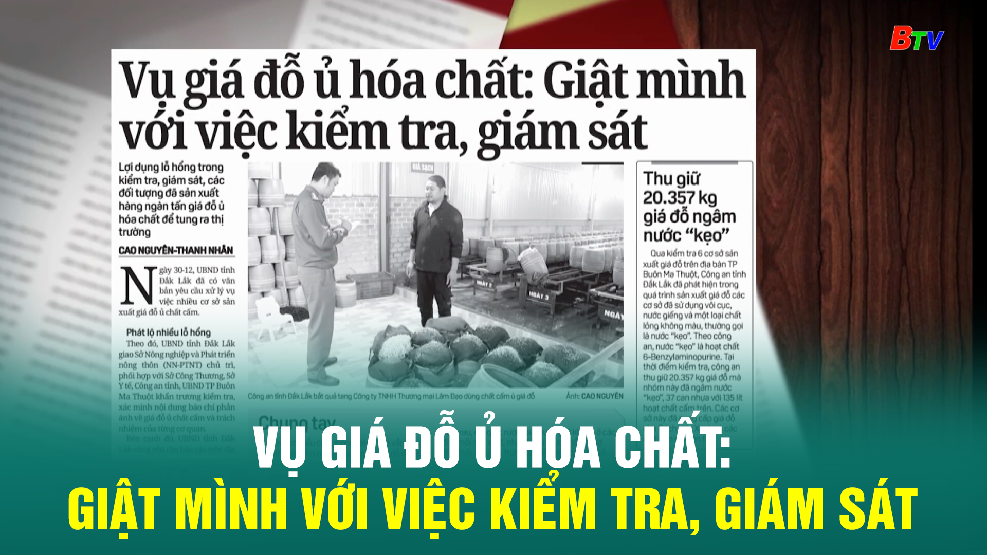 Vụ giá đỗ ủ hóa chất: Giật mình với việc kiểm tra, giám sát